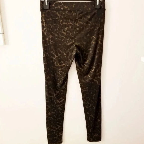 Victorias Secret PINK black lace print leggings - Picture 3 of 4